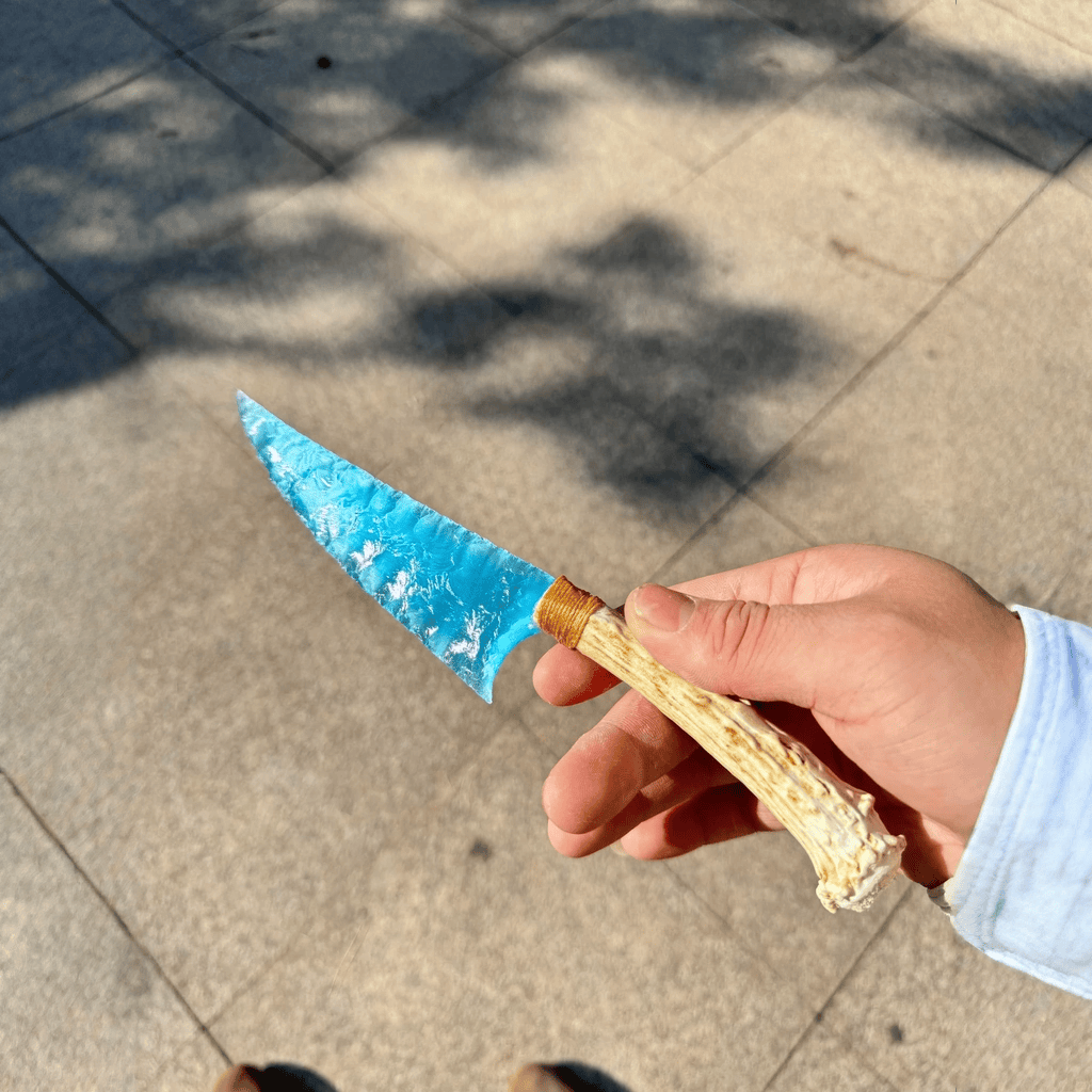 Dagger Stone Blade — Cerulean